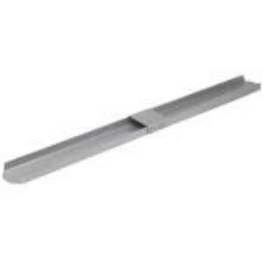 72" magnesium channel bull float rounded end